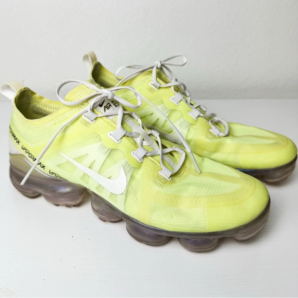 Nike Vapor Max Neon Yellow Running Sneakers Women’s Size 9 - Picture 10 of 10